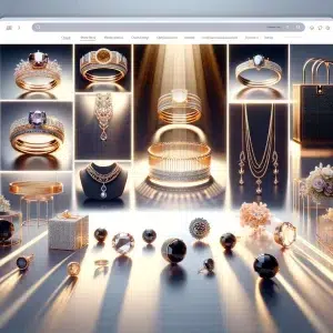 با طراحی سایت جواهرات گالری خاص آنلاین خود را بسازید و با انتشار آن به کسب و کارتان زینت بخشید و افتخار کنید