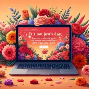فقط ولنتاین نیست! بلد باشی با طراحی سایت گل فروشی میتونی هر روز سال رو تبدیل به ولنتاین کنی!